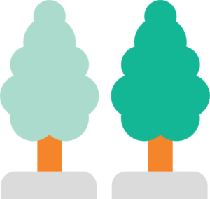 Icon representing digital tree inventory data