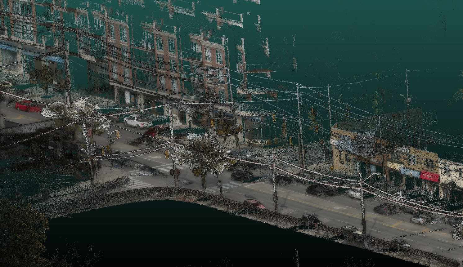 Point cloud before classification